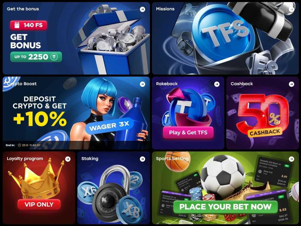 fairspin bonuses